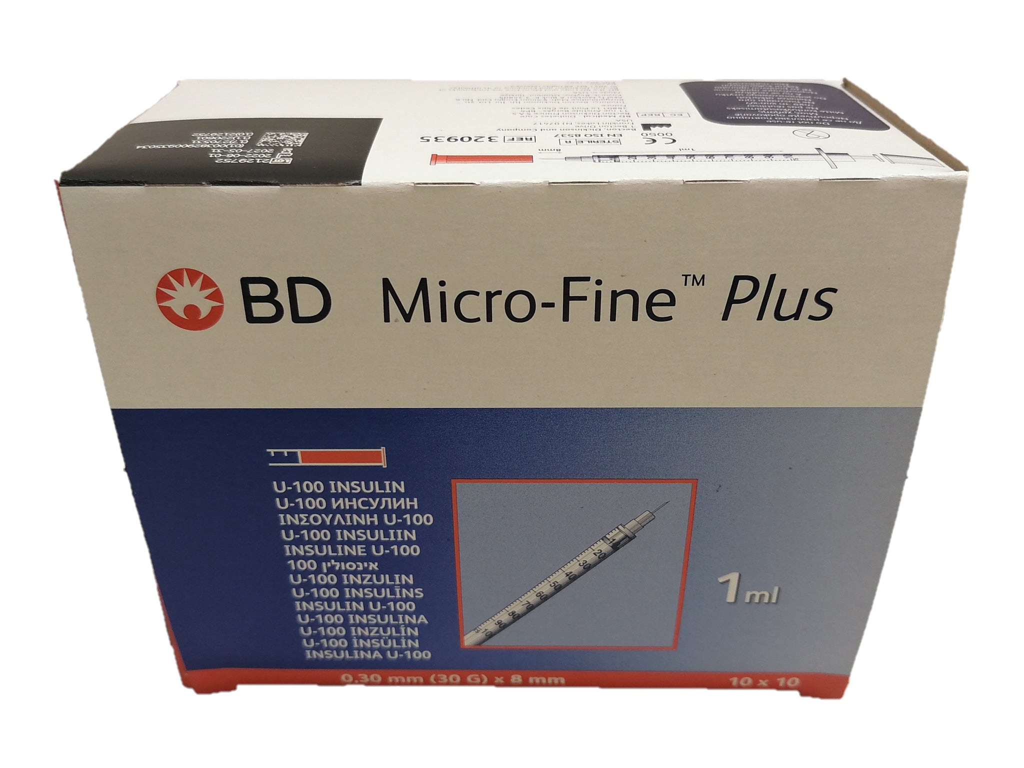 Bd micro-fine plus seringue insuline